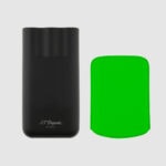 S.T. Dupont 183417 original product label for Fluo Green 3-cigar case