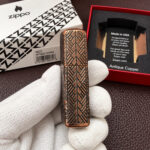 Zippo 29736 Tiki Design 360 MultiCut engraved side view