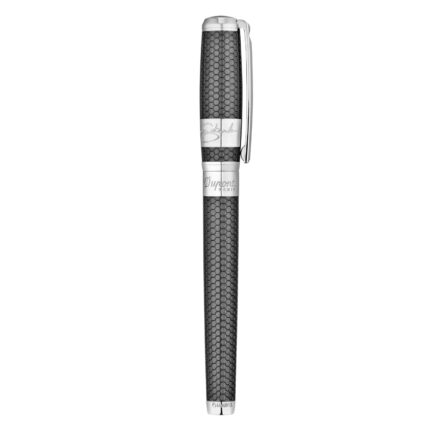 S.T. Dupont Limited Edition Iron Man Tony Stark Line D rollerball pen 412707 in grey honeycomb finish