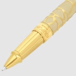 S.T. Dupont 422061L Orlinski Kong Large Gold Rollerball Pen detail view