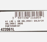 S.T. Dupont Orlinski Kong Large Gold Rollerball Pen 422061L product label