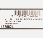 S.T. Dupont Orlinski Kong Large Palladium Rollerball Pen 422062L product label