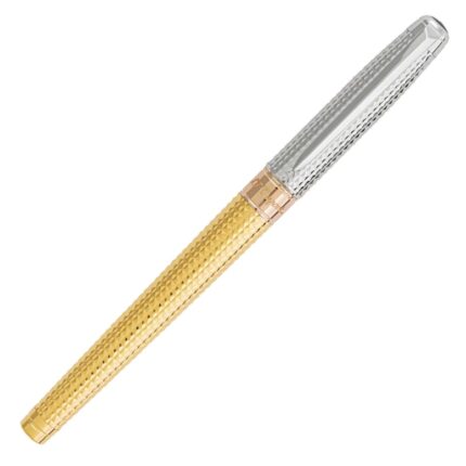 S.T. Dupont Line D Medium Golden Hour Diamond Head ballpoint pen 425140M