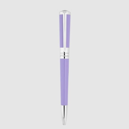 S.T. Dupont Liberté lavender lacquer and palladium ballpoint pen 465225G