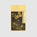 S.T. Dupont Ligne 2 Maki-e Ryusui Shunju lighter C16151 front view