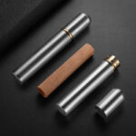 CigarLoong CH-029 aluminum single cigar tube with removable cedar liner