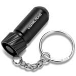 CigarLoong CP002 compact black cigar punch keychain closed