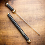 LUBINSKI Carbon Fiber Pattern Cigar Draw Poker YJA-30021 - Image 3