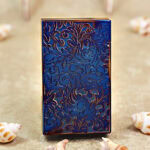Karl Wieden Blued Arabesque butane lighter KW-T021018 rear view