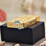 Karl Wieden Five-Sided Starry Sky Gold petrol lighter KW-T0212A base detail
