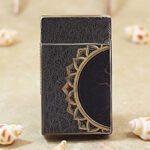 Karl Wieden Tree of Life petrol lighter KW-T0247 rear view