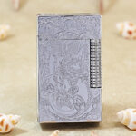 Karl Wieden Silver-Tone Pixiu petrol lighter KW-T0266 front view
