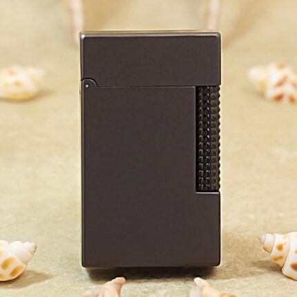 Karl Wieden KW-T0291 Gunmetal Black Smooth-Panel petrol lighter product view 1