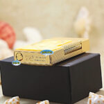 Karl Wieden Gold Mother-of-Pearl Qilin petrol lighter KW-T0296A base and lighter-fluid refill detail