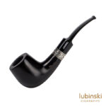 LUBINSKI Ebony Wood 9mm Tobacco Pipe TP001 - Image 4