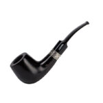 LUBINSKI Ebony Wood 9mm Tobacco Pipe TP001 - Image 7