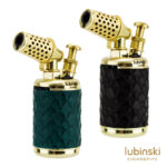LUBINSKI Single-Jet Cigar Lighter with Punch YJA-10050