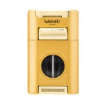 LUBINSKI Quad-Jet Cigar Lighter with Dual Cutters YJA-10063 - Image 5