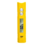 LUBINSKI YJA-13043 yellow cigar hygrometer