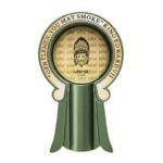 LUBINSKI YJA-20051 green zinc alloy single-cigar ashtray product view