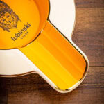 LUBINSKI YJA-20056 ceramic cigar ashtray integrated single-cigar rest detail