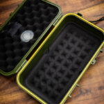 LUBINSKI portable cigar travel humidor sealed case