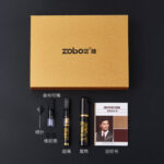 ZOBO ZB-656 dragon pattern cigarette holder gift set