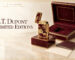 Limited edition inspired lighter displayed with a presentation box, stand and accompanying documents