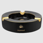 S.T. Dupont 006472 Cohiba 60 XL porcelain ashtray detail view