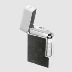 S.T. Dupont C23016CL dual-flame lighter open view