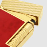 S.T. Dupont C23018CL red Urushi lacquer Popoté detail
