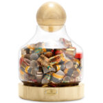 CIGARLOONG CH-045 spherical wooden stopper detail