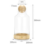CIGARLOONG CH-045 Medium cigar band display jar 360 mm