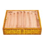 LUBINSKI YJA-13044 double-layer cigar and accessory storage tray