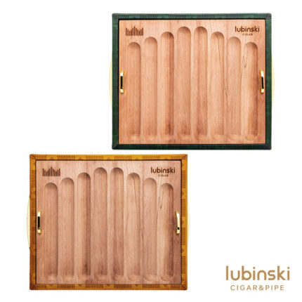 LUBINSKI YJA-13044 double-layer cigar storage and display tray