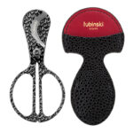 LUBINSKI YJA-30007-HA cigar cutter with protective leather case